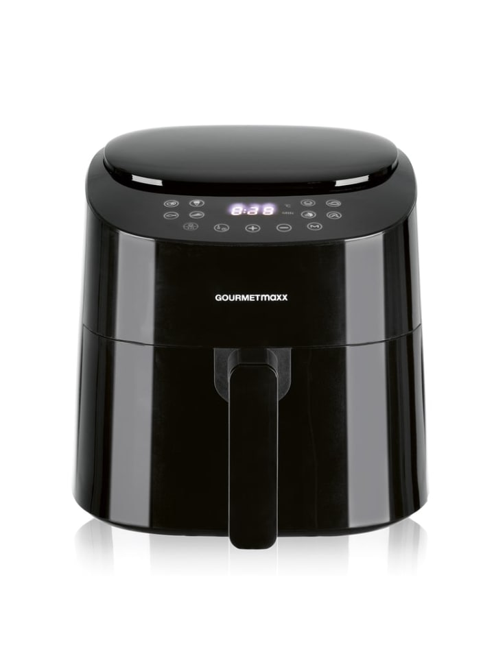 Gourmetmaxx GOURMETmaxx Heißluft-Fritteuse Digital - 4,5l - 1400W - schwarz günstig kaufen onesize