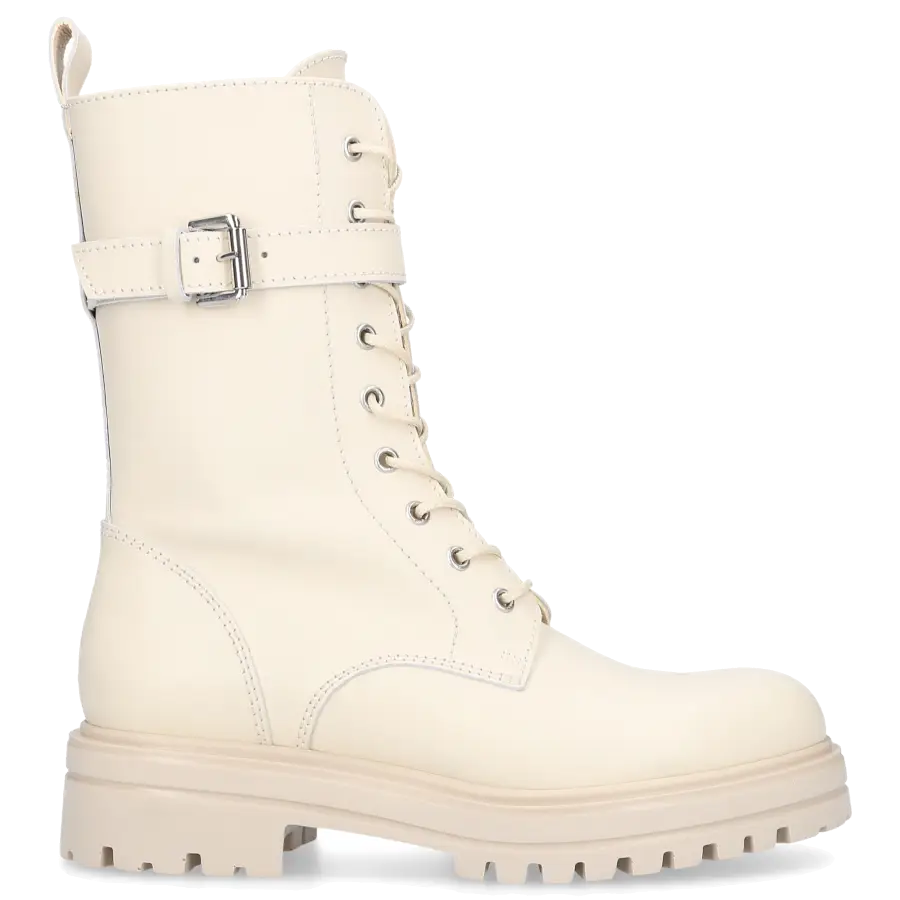 Guglielmo Rotta - Stiefeletten WAIMA Kalbsleder - weiß