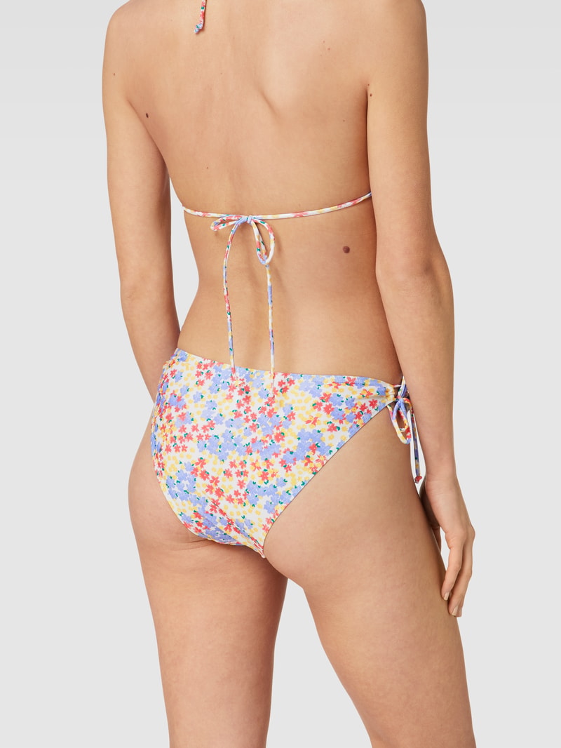 Bikini-Hose mit Schnürung Modell 'Oline Bibi' in offwhite