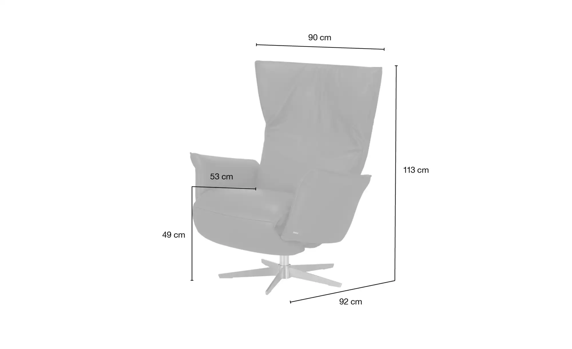 KOINOR Relaxsessel Swan