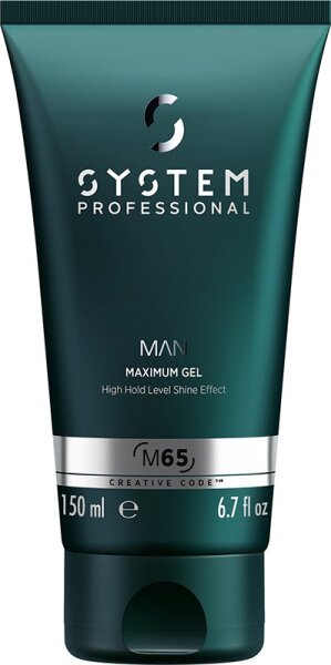 System Professional LipidCode Man Maximum Gel M65 Haargel