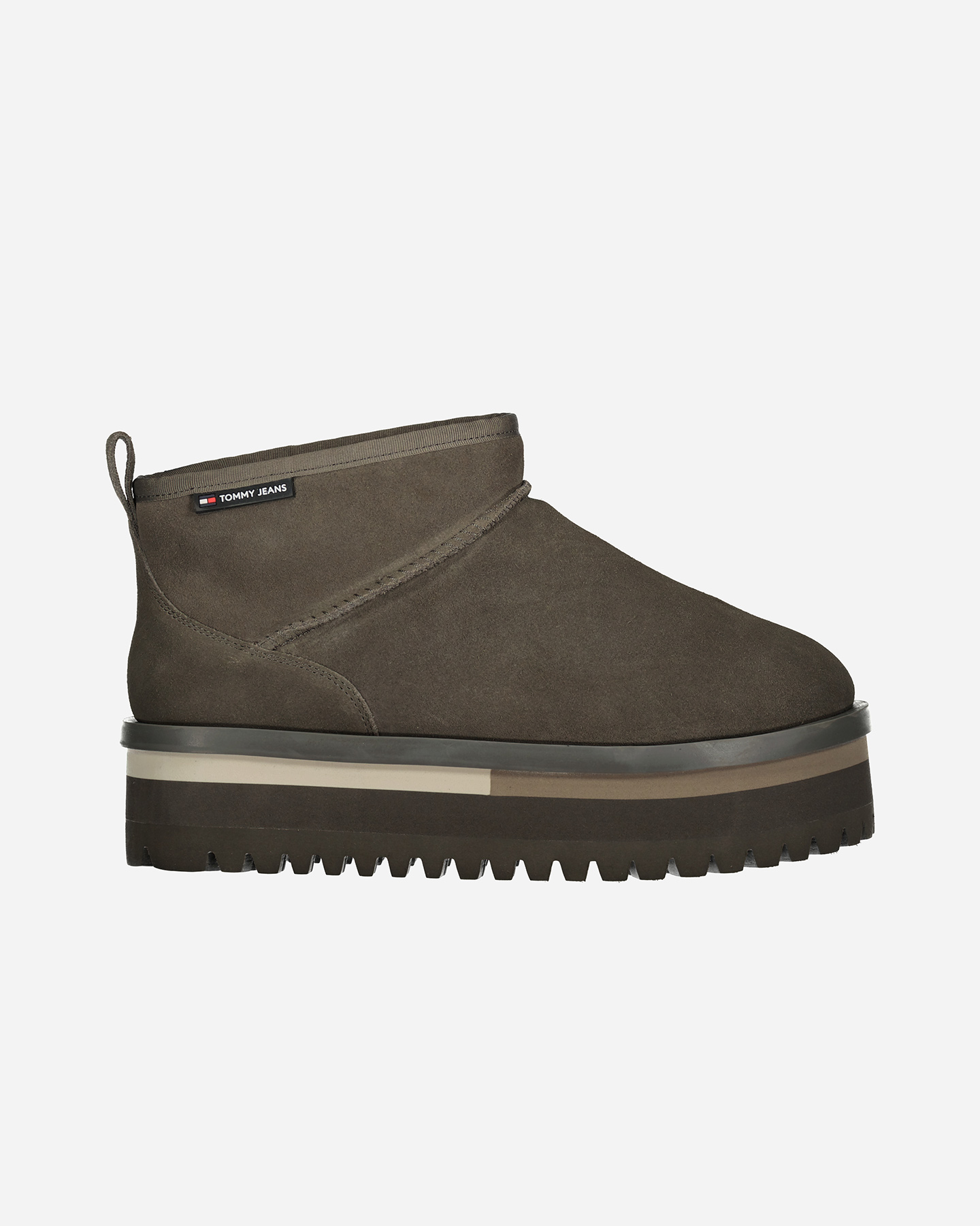 Scarponcino Tommy Hilfiger Suede Platformform Boot W EN0EN02599-PL0