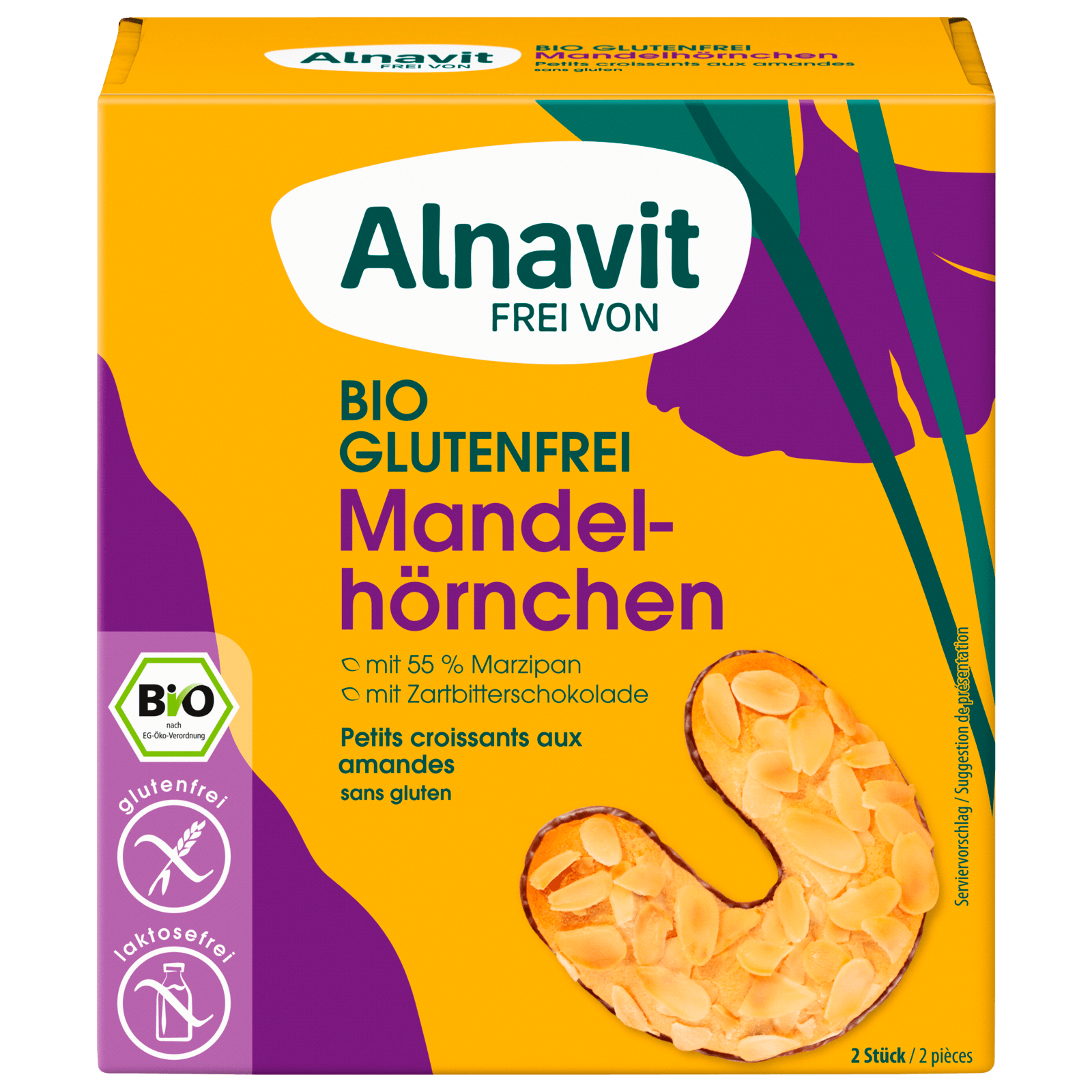 Alnavit Bio Mandelhörnchen 150g