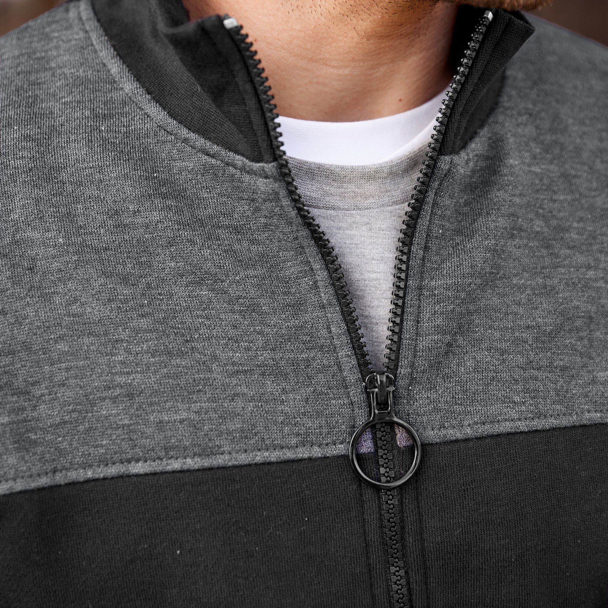 Veste molleton zippée