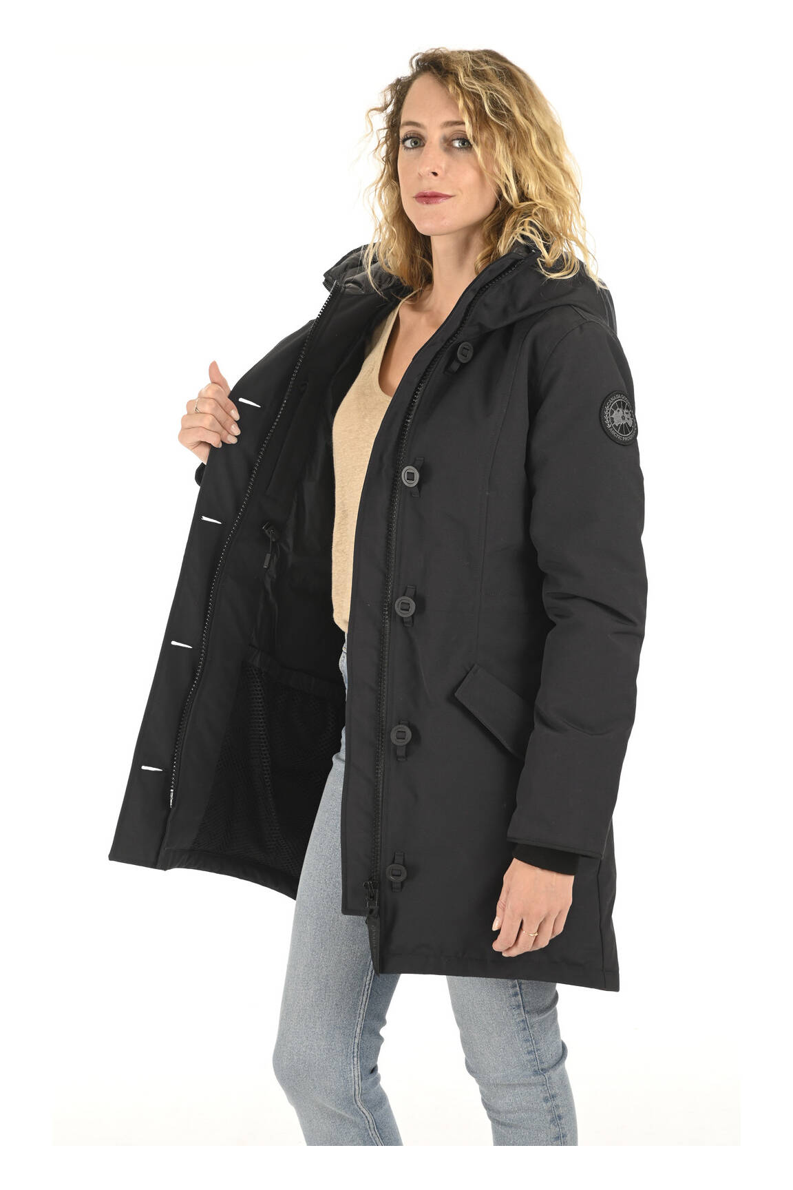 Canada Goose Parkas Femme couleur bleu