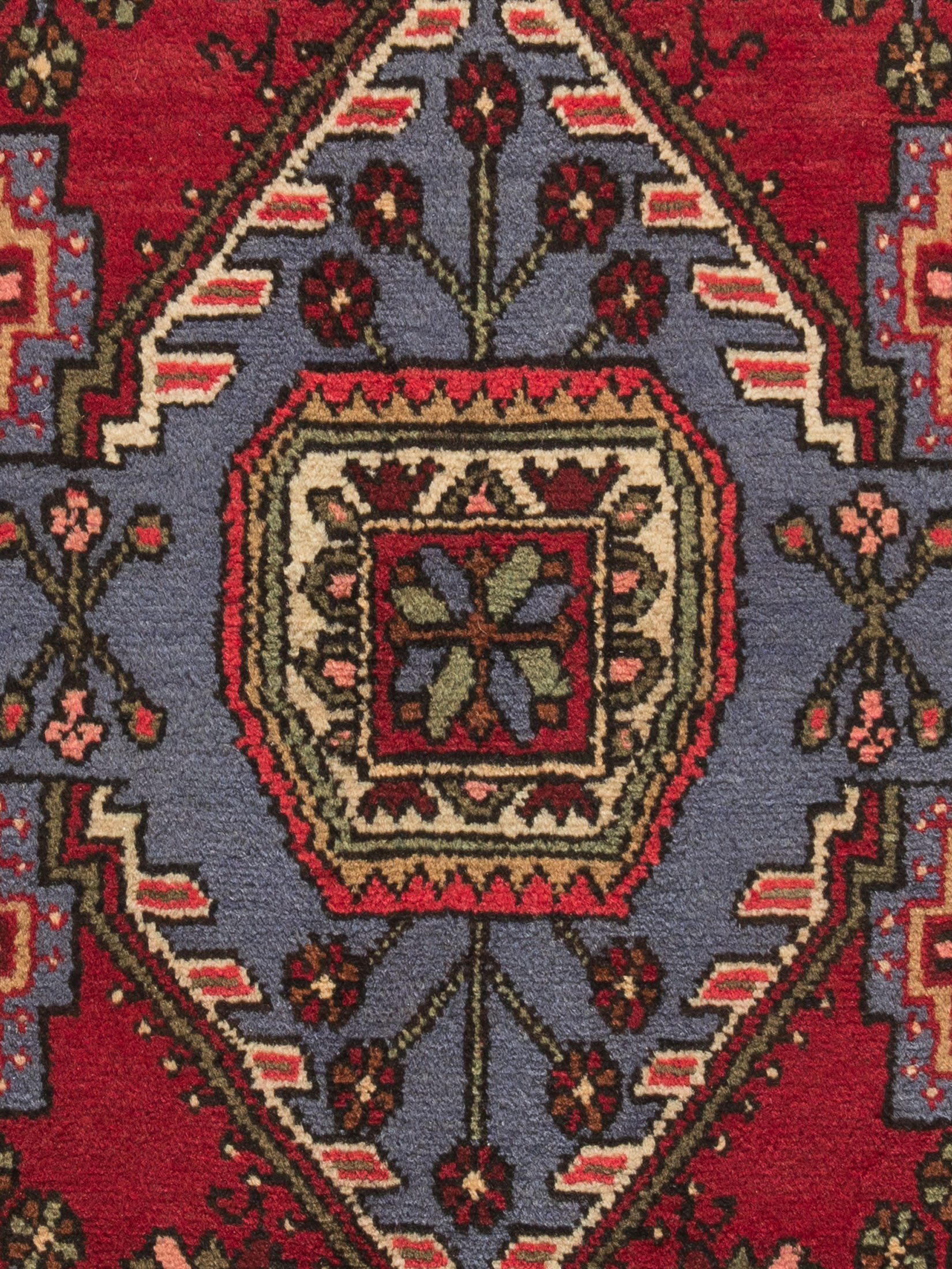 Nahavand Hamadan ca. 142 x 202 cm, Unikat / Einzelstück