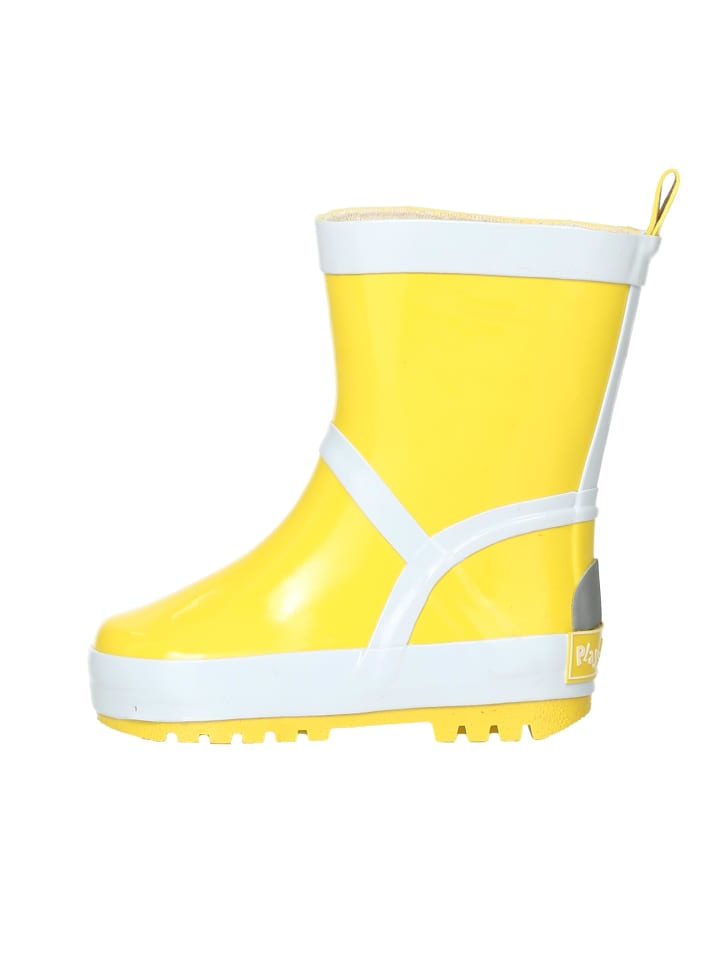 Playshoes Gummistiefel uni in Gelb günstig kaufen