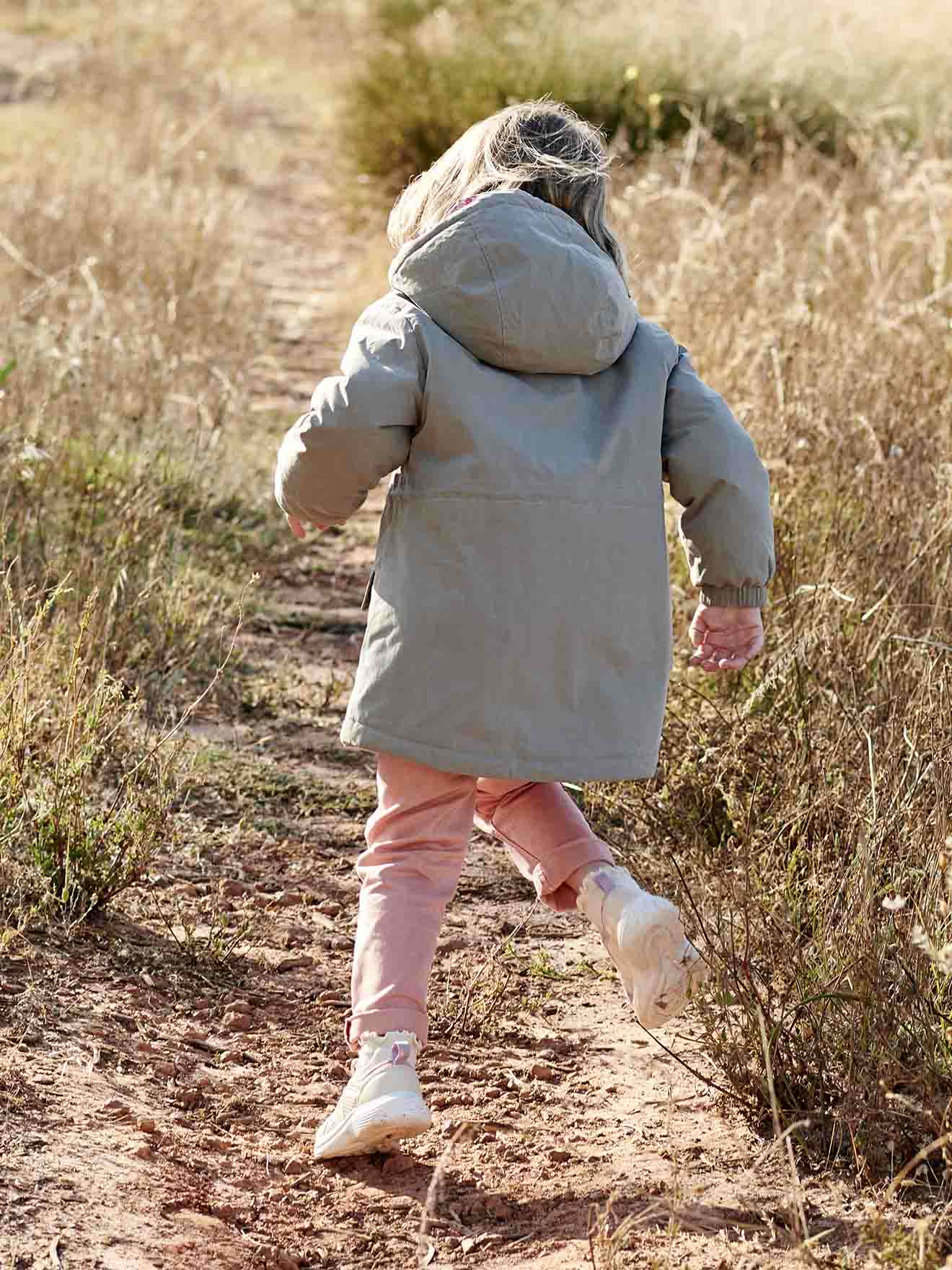 Vertbaudet Mädchen 3-in-1-Jacke mit Recycling-Polyester - rosa