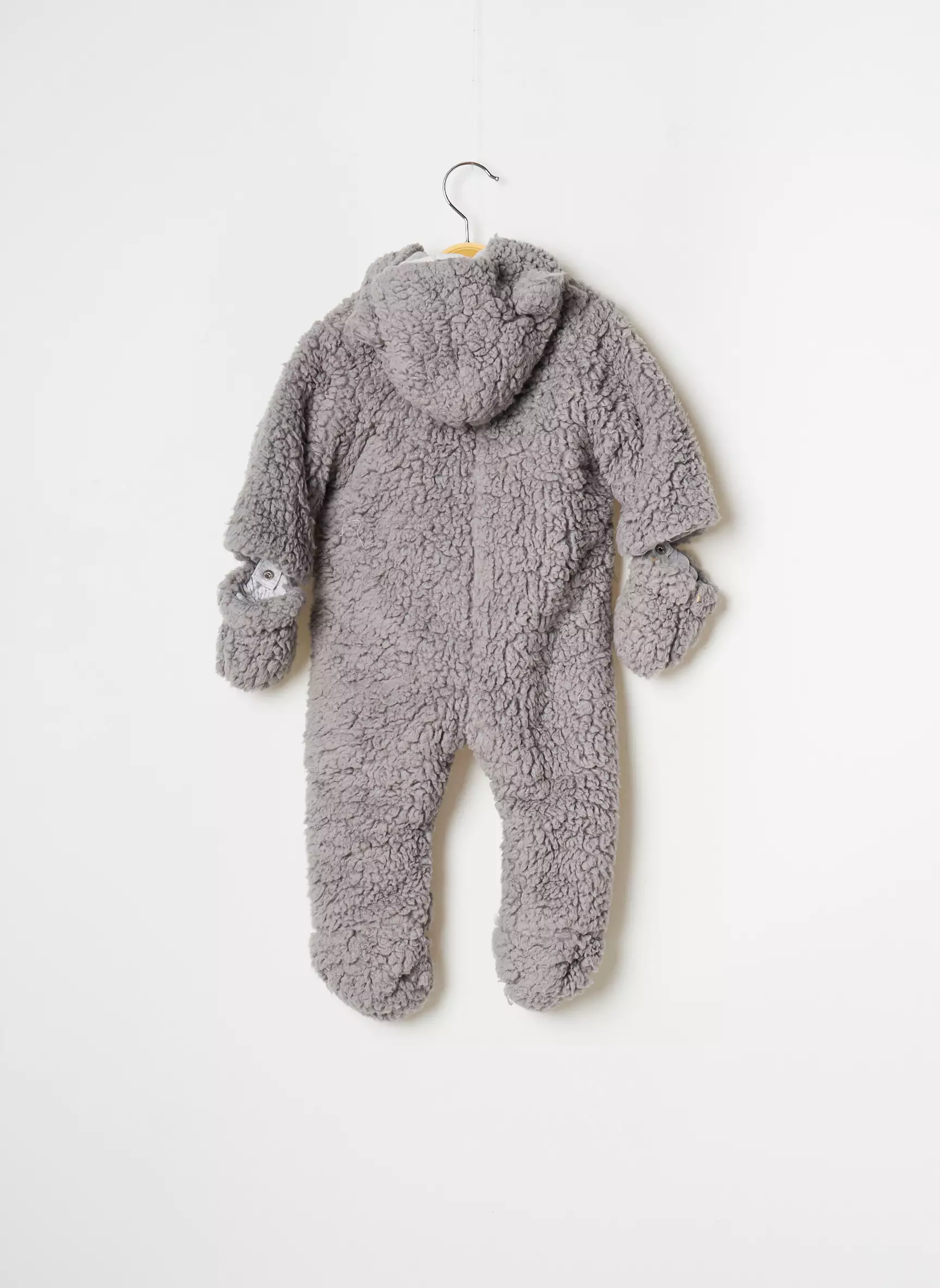 3 Pommes Barboteuses Enfant couleur gris