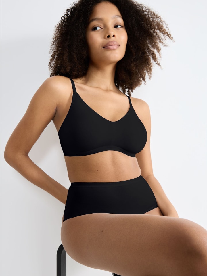 Sloggi Bügelloser BH GO Daily Cotton Soft in Black günstig kaufen