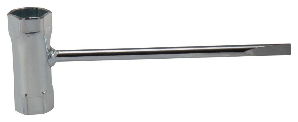 Makita Tilbehør 941717192 Universal kombinasjonsnøkkel 17/19 med spor.