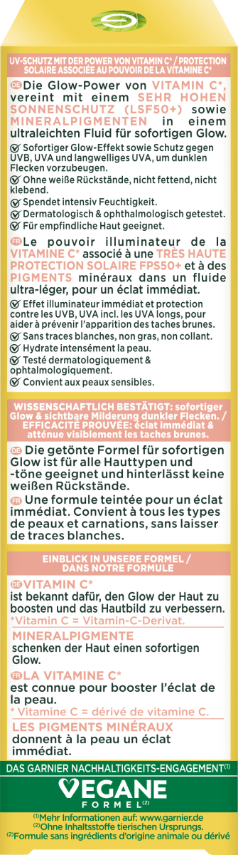 Fluid Vitamin C Glow LSF 50+, 40 ml