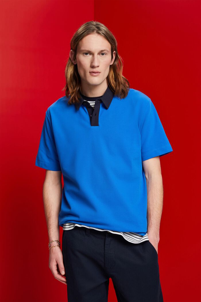 Poloshirt aus Baumwoll-Piqué