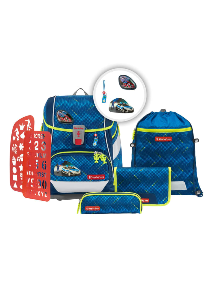 Step by Step 6tlg. Ranzen-Set 2IN1 PLUS in Hero Tom günstig kaufen onesize
