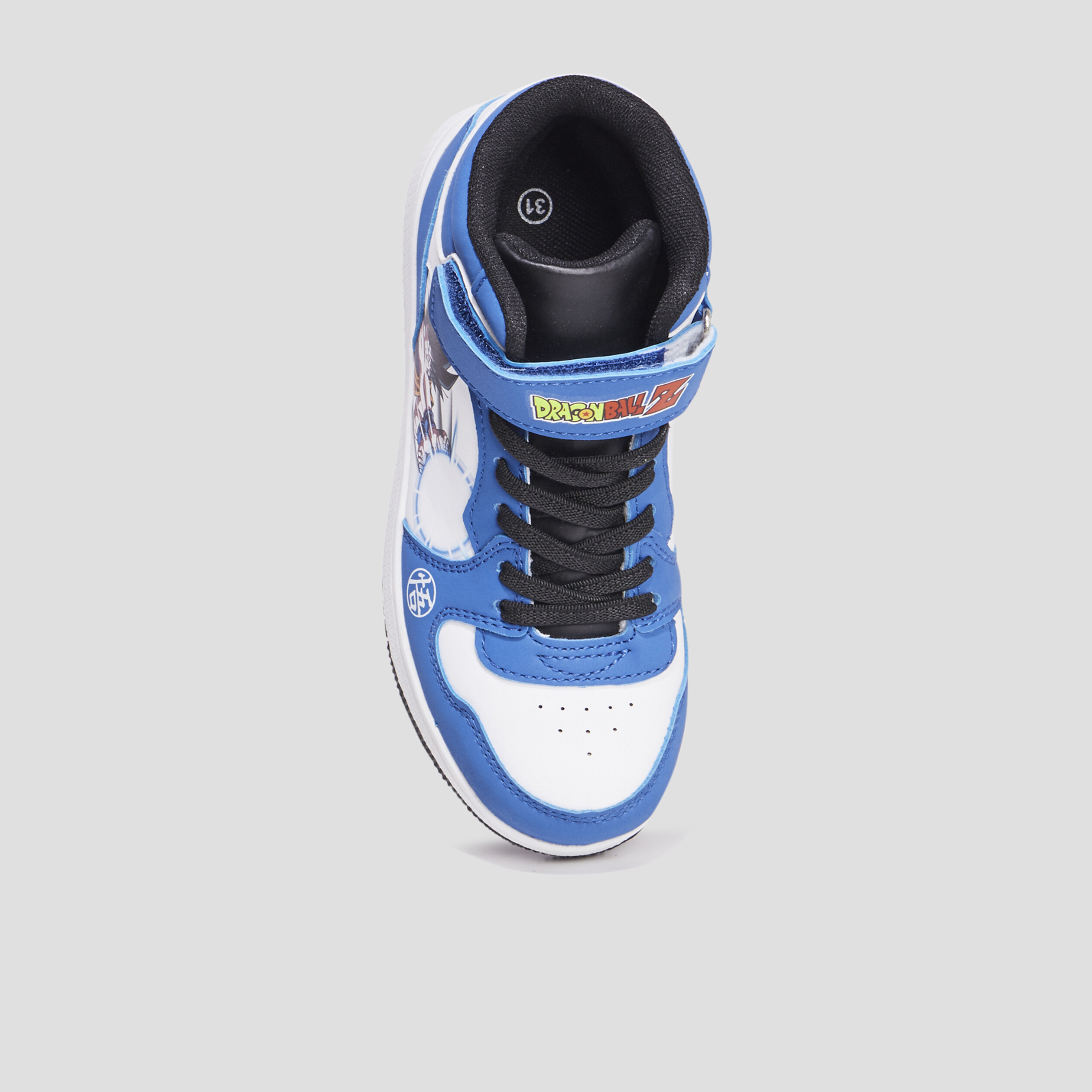 Baskets montantes Dragon Ball Z bleu garçon | La Halle