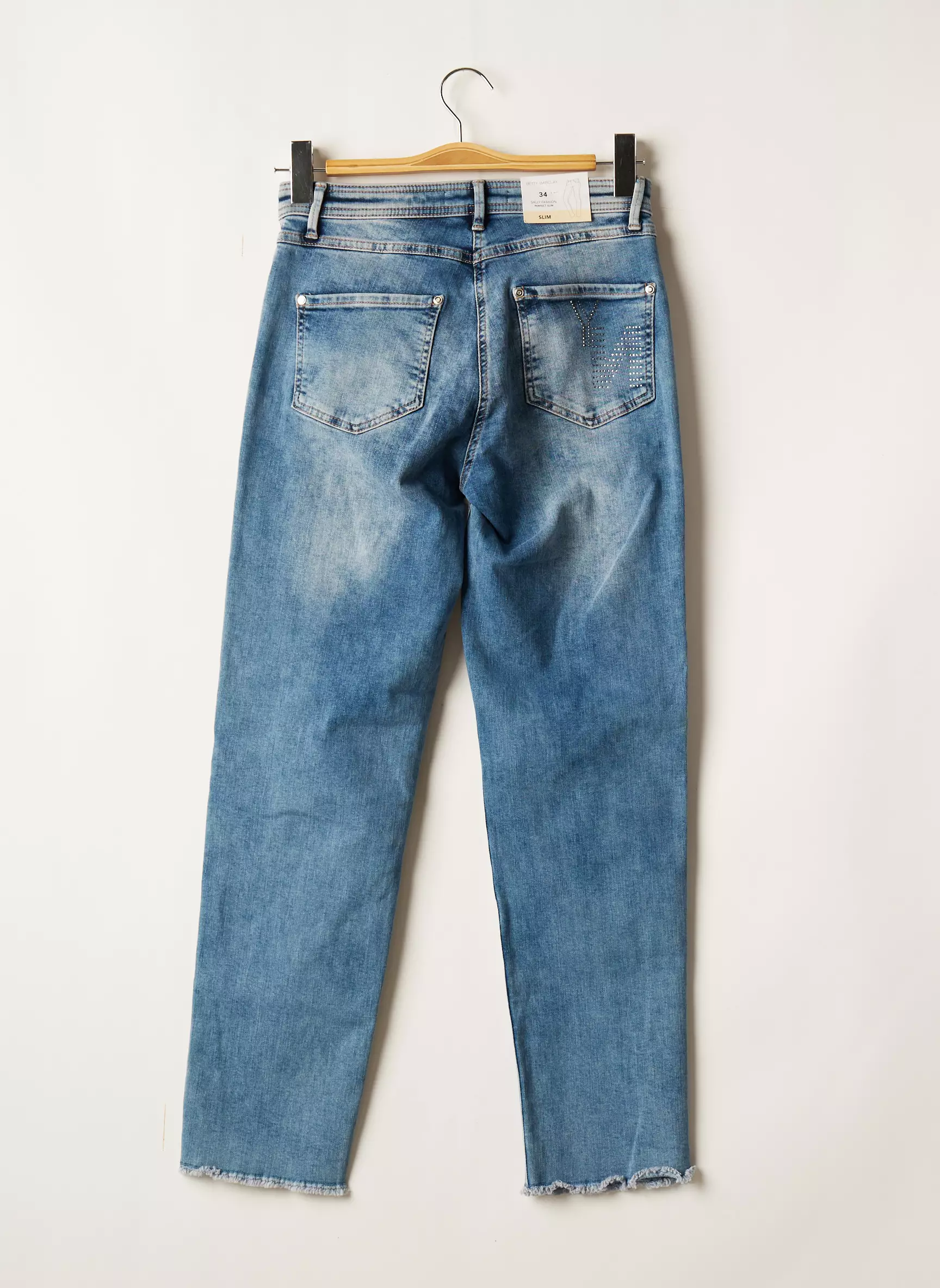 Betty Barclay Jeans Coupe Slim Femme couleur bleu