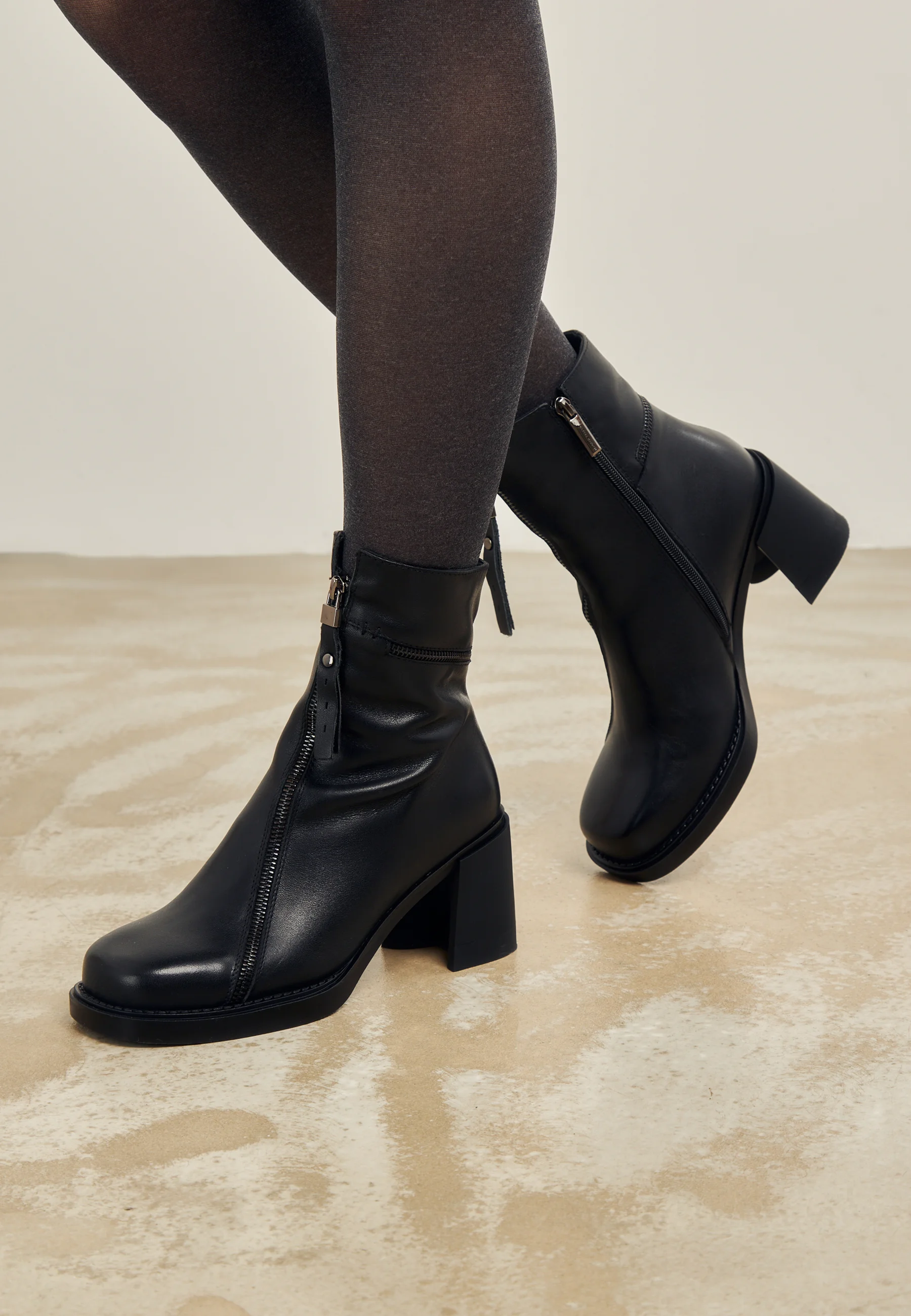 Botines de tacón Cesare Gaspari