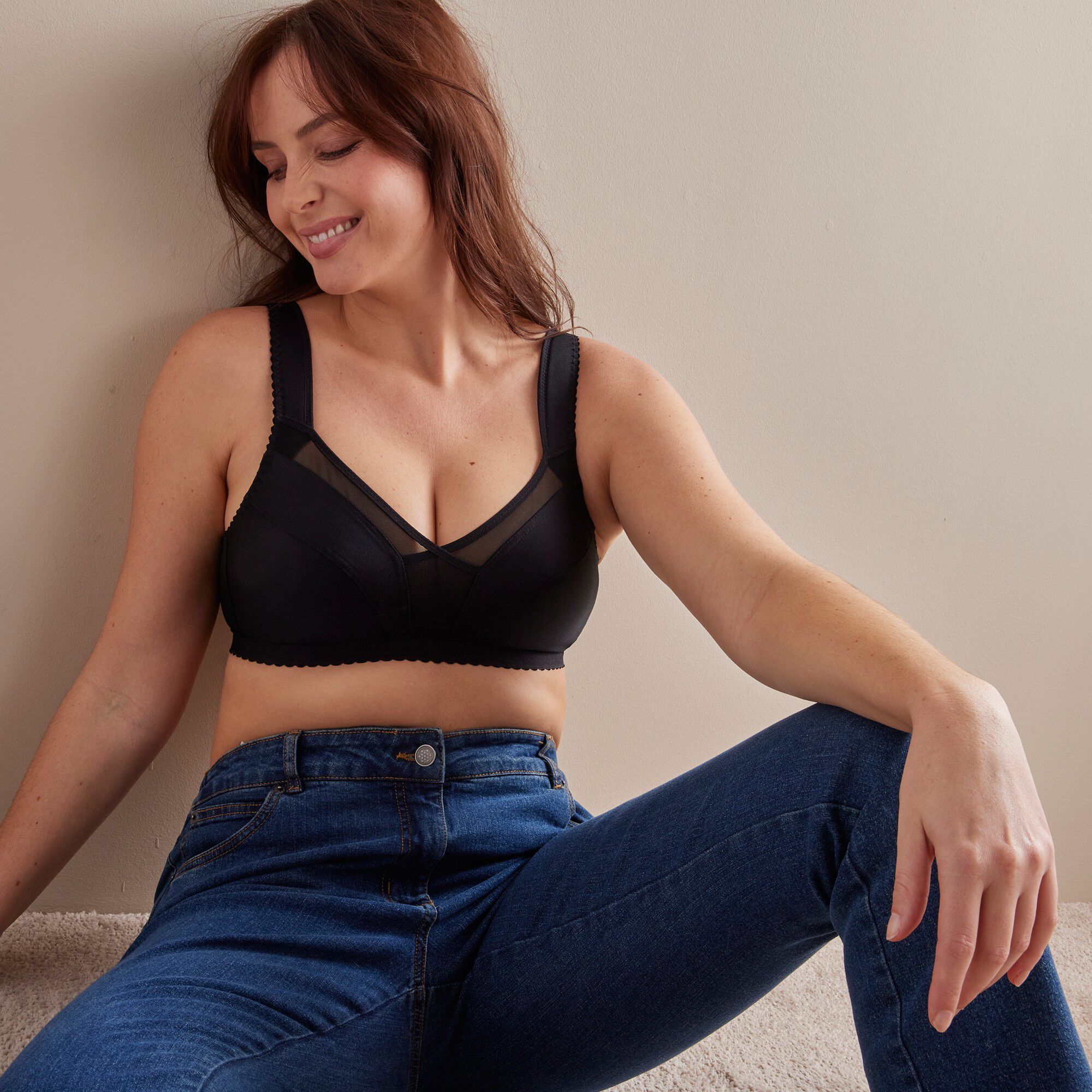 Soutien-gorge minimiseur noir