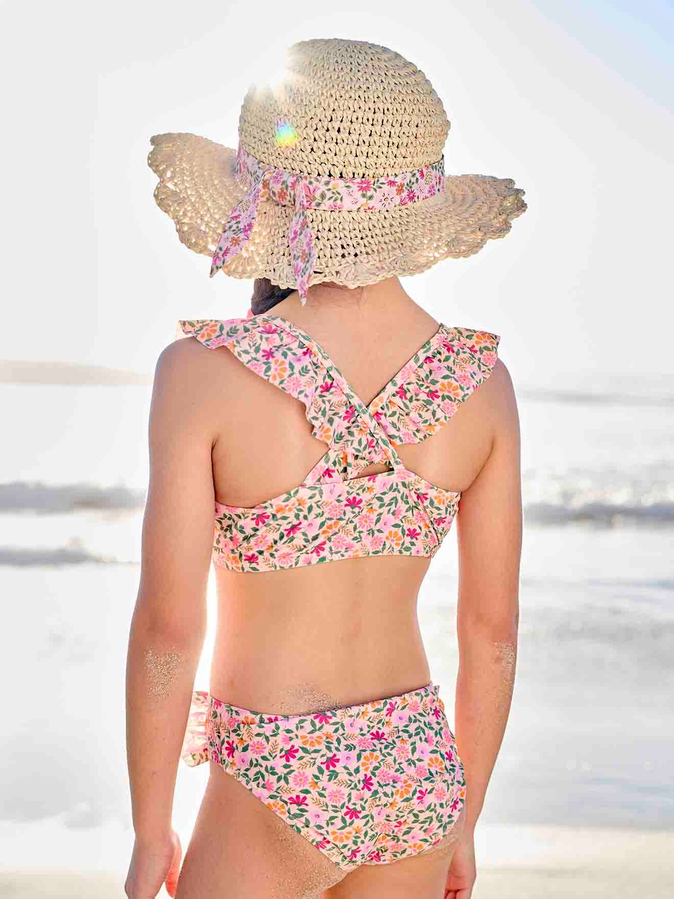 Vertbaudet Mädchen Bikini Oeko-Tex - hellrosa
