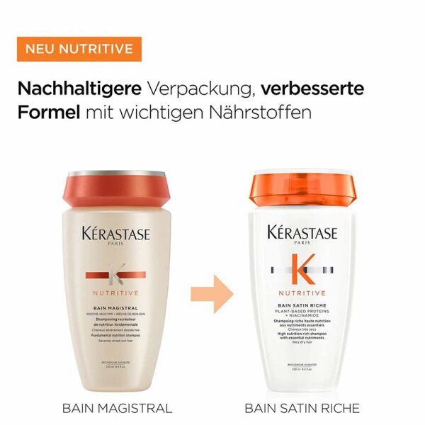 Kérastase Nutritive Bain Satin Riche - trockenes Haar Shampoo