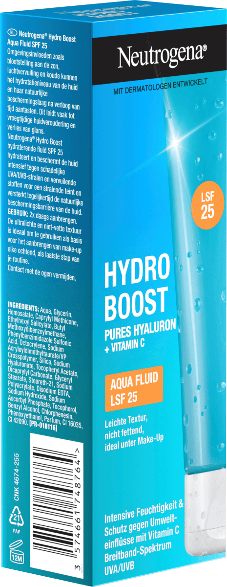 Gesichtsfluid Hydro Boost Aqua LSF 25, 50 ml