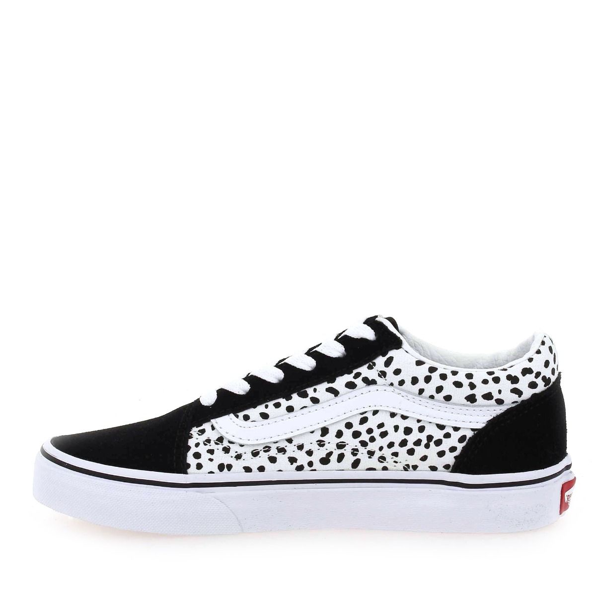 Vans  OLD SKOOL DALMATIAN KIDS - Noir blanc
