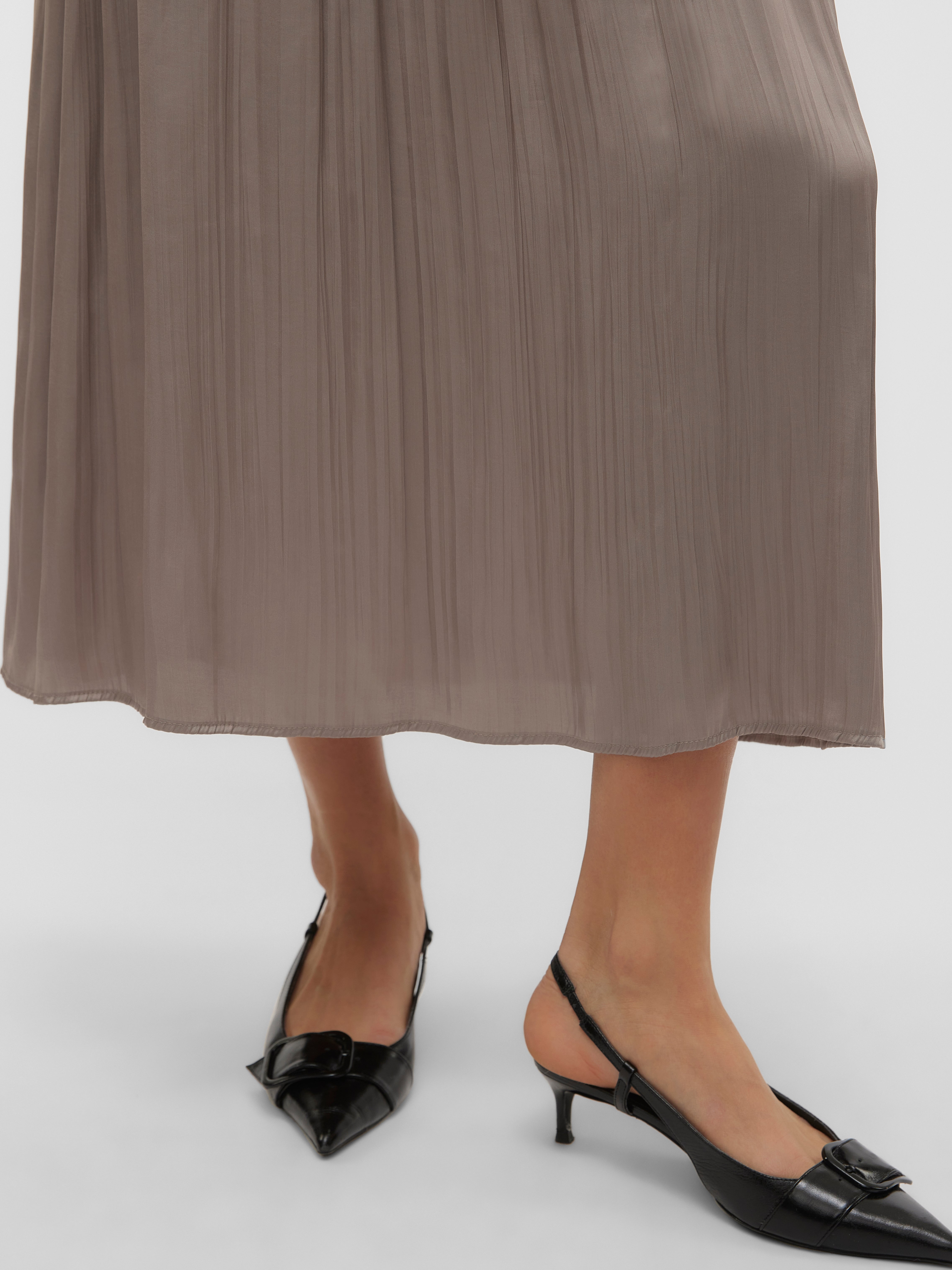 VMBETTI Hohe Taille Langer Rock