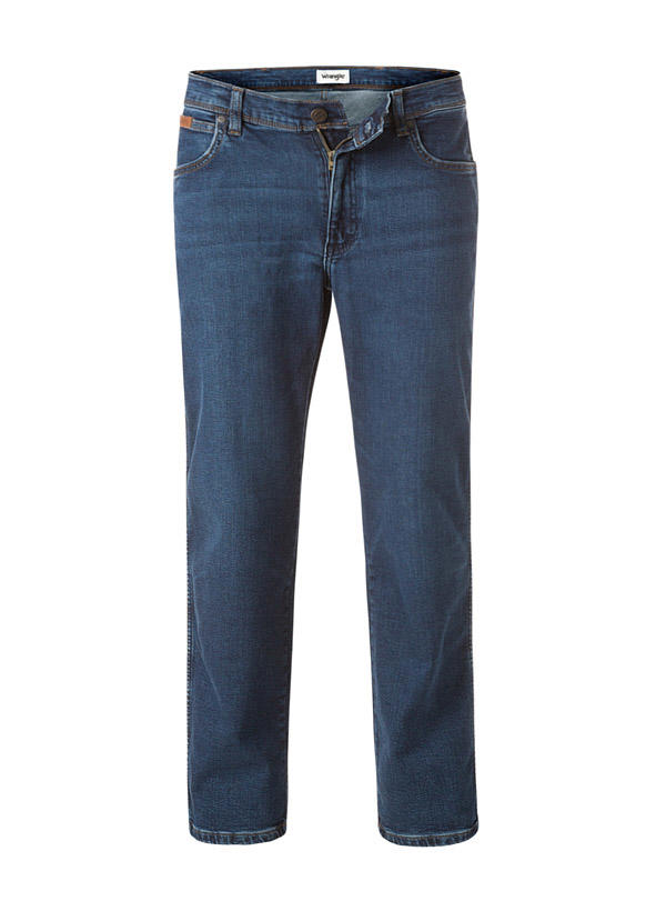 Wrangler, Jeans Texas, Straight Fit, Baumwoll-Stretch, blau