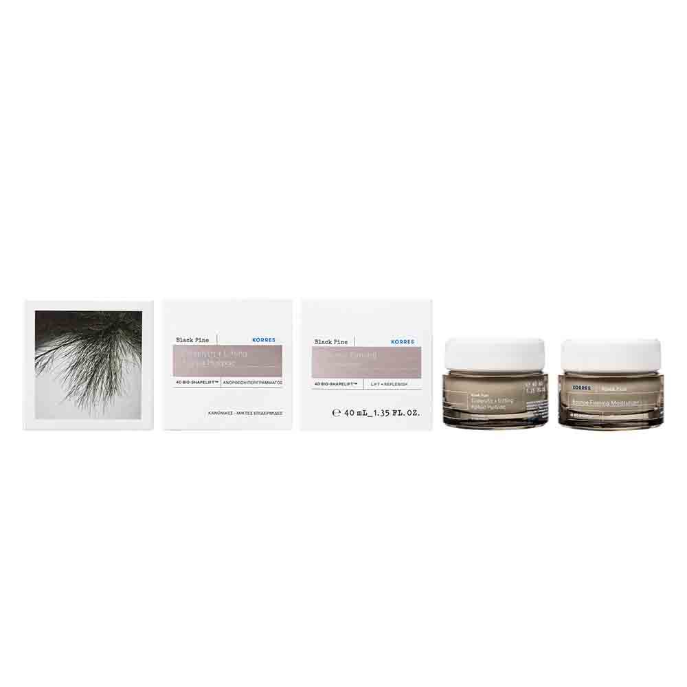 KORRES Tagespflege Black Pine 4D Bio-ShapeLift™ Straffende Feuchtigkeitscreme für normale Haut + Mischhaut