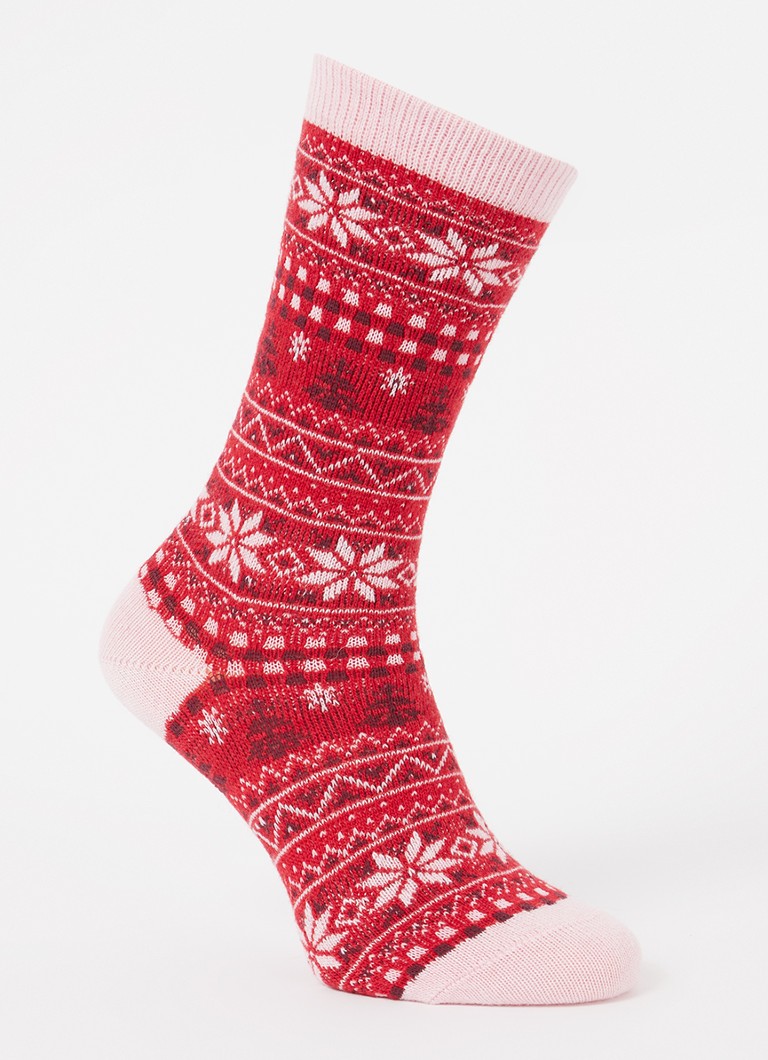 Chaussettes Falke Country Calling en cachemire mélangé imprimé