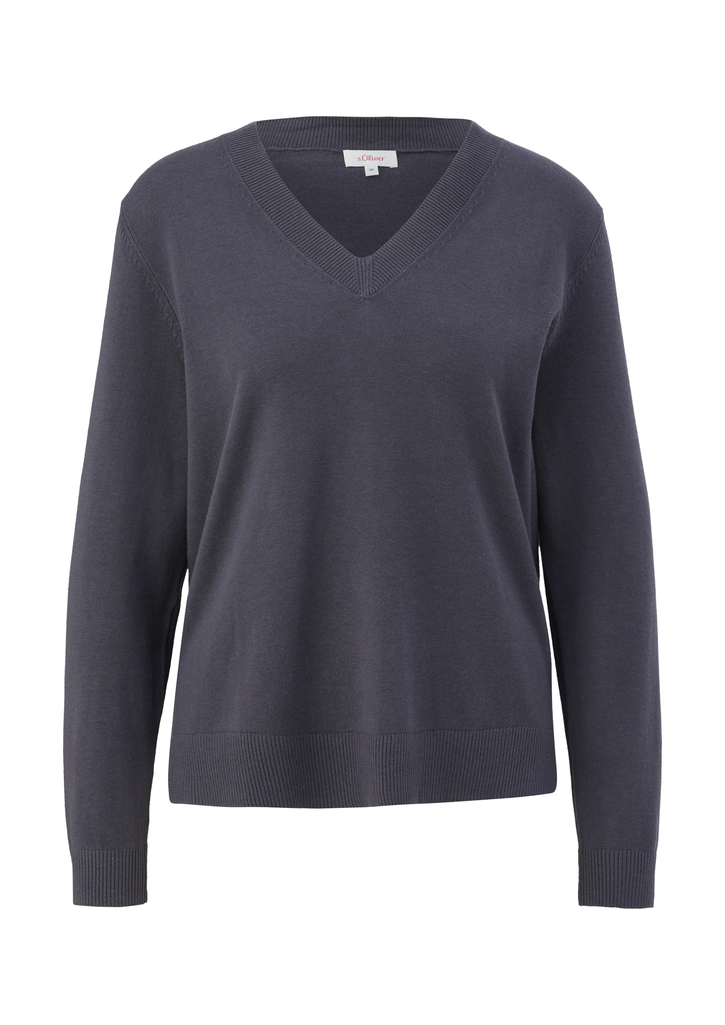 Strickpullover aus Viskose-Baumwoll-Mix  2125625-9855