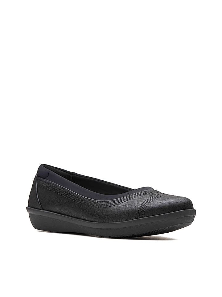 Clarks Ballerinas in Schwarz günstig kaufen 39,5