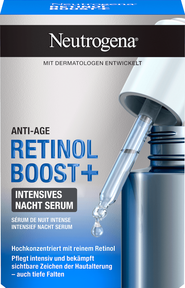 Anti Age Nachtserum Retinol Boost+, 30 ml