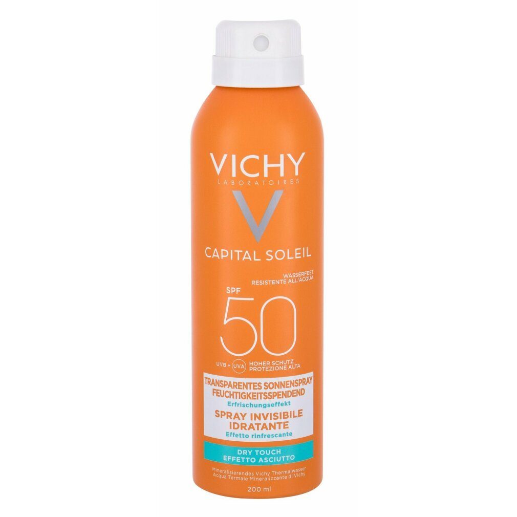 Vichy Sonnenschutzpflege Vichy Ideal Soleil transparentes Sonnenspray LSF 50 (200 ml)