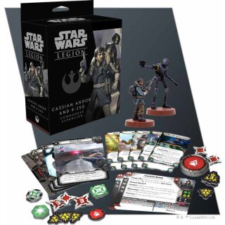 Star Wars Legion: Cassian Andor and K-2S0 Commander Expansion (EN)