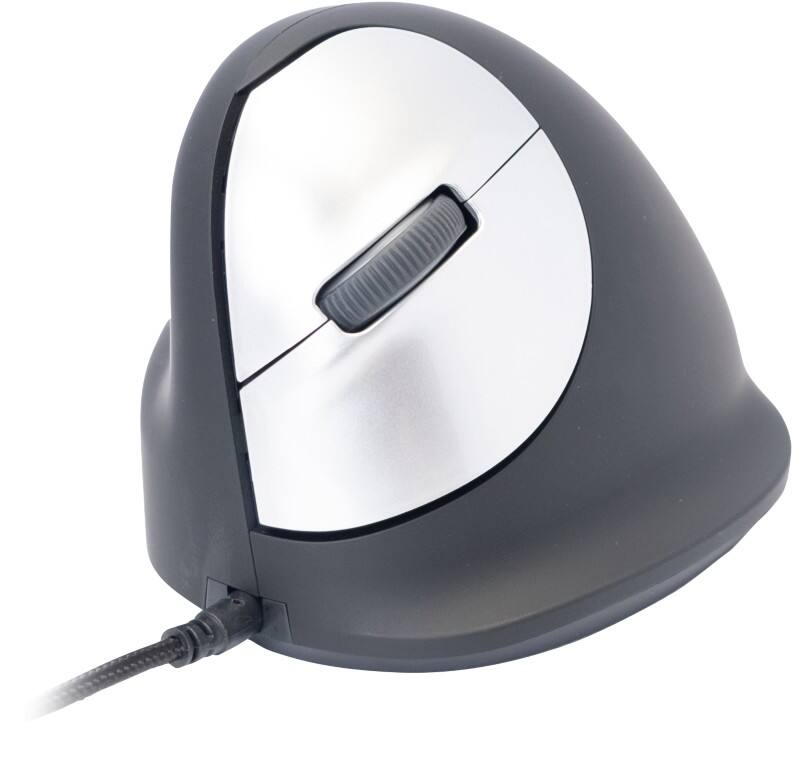 R-Go Tools RGOHELELA Ergonomische Maus Verkabelt Schwarz Für Linkshänder