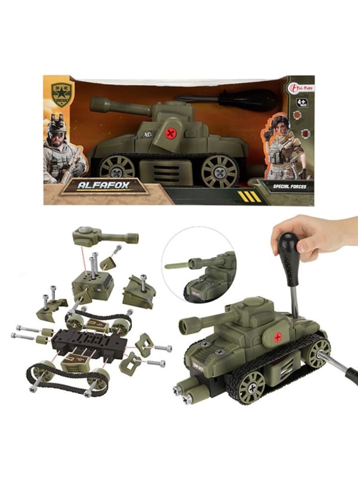 Toi-Toys Spielzeug-Auto zum Bauen Kettenfahrzeug 4 Jahre günstig kaufen onesize