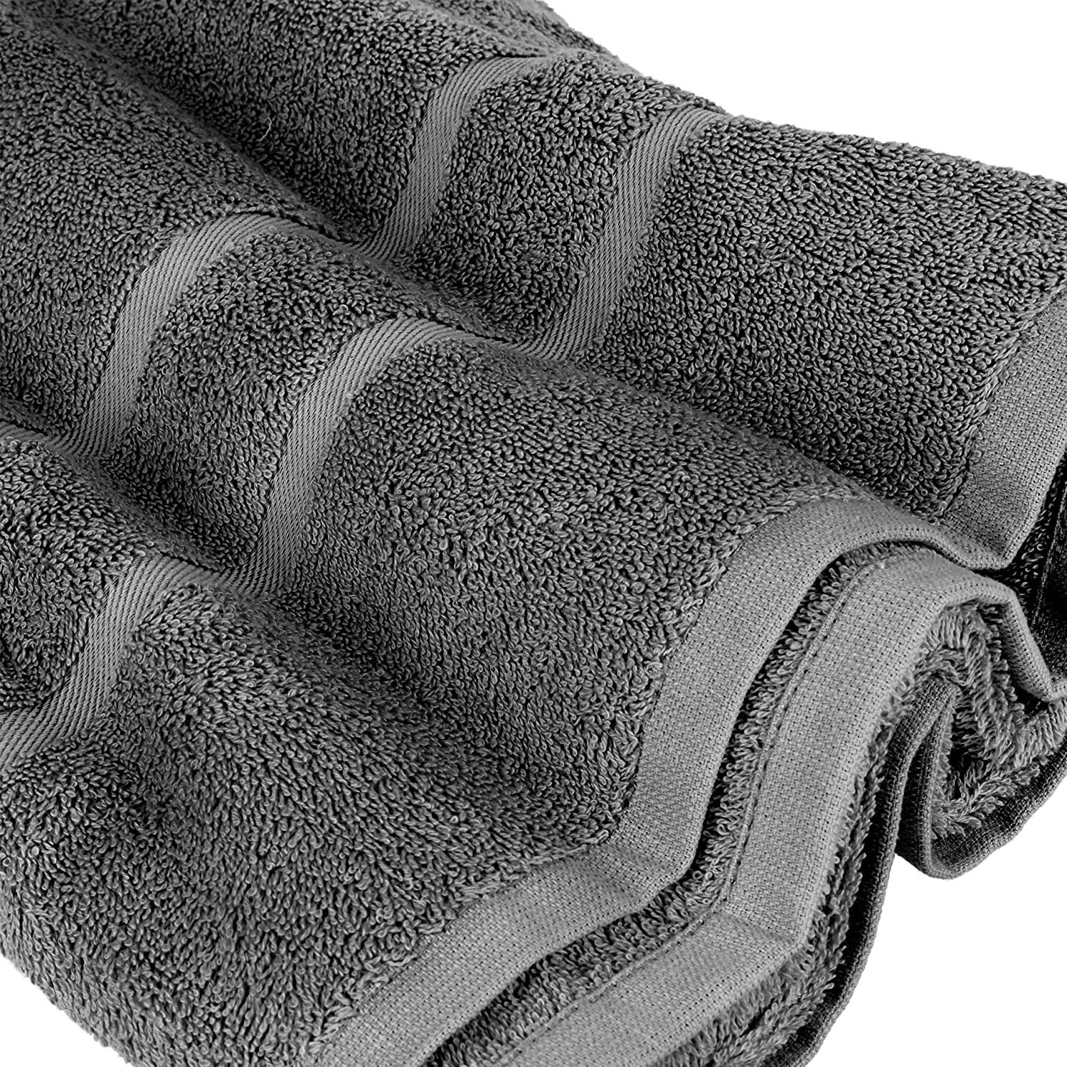 StickandShine Duschtuch 2er Set Premium Frottee Duschtuch 70x140 cm in 500g/m² aus 100% Baumwolle (2 Stück Pack) Duschtücher 70 x 140 cm, 100% Baumwolle 500GSM Frottee