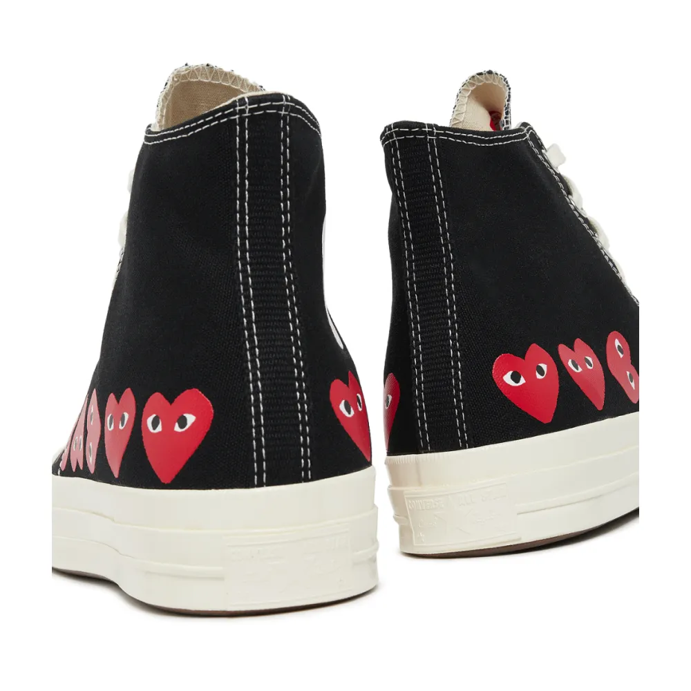 Comme des Garcons Play Multi Heart High P1K127-1 / schwarz