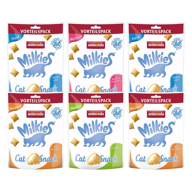 Mix-Paket animonda Milkies Knuspertaschen zu TOP-Preisen | bitiba