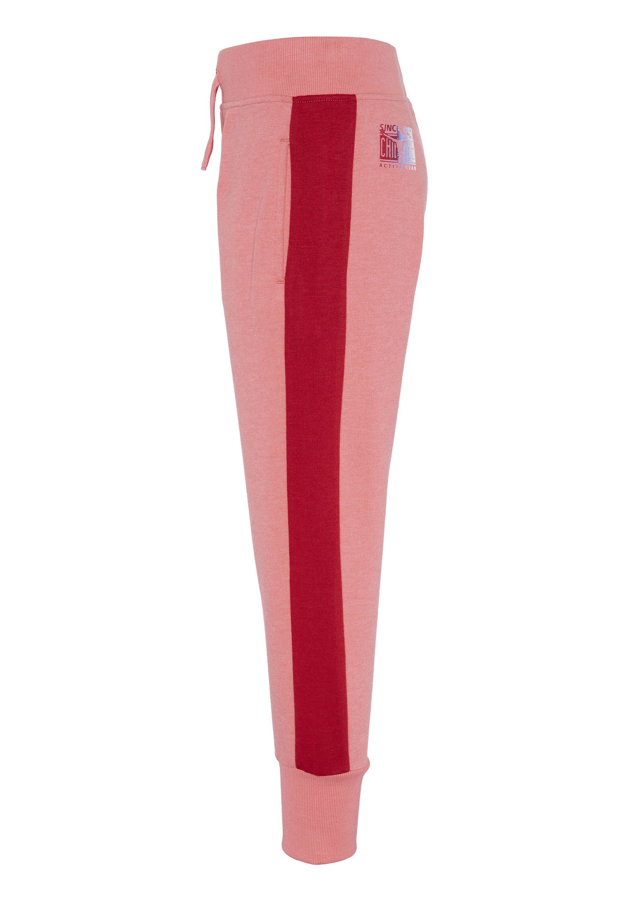 Chiemsee Sweathose Sweathose im Colour-Block-Look 1