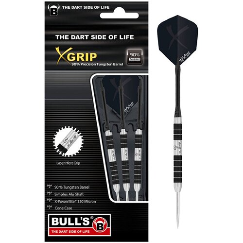 BULL'S DARTPFEIL X-GRIP X2 STEEL DART