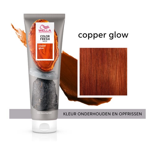 Wella Professionals Color Fresh hajmaszk Természetes Rézfény 150 ml