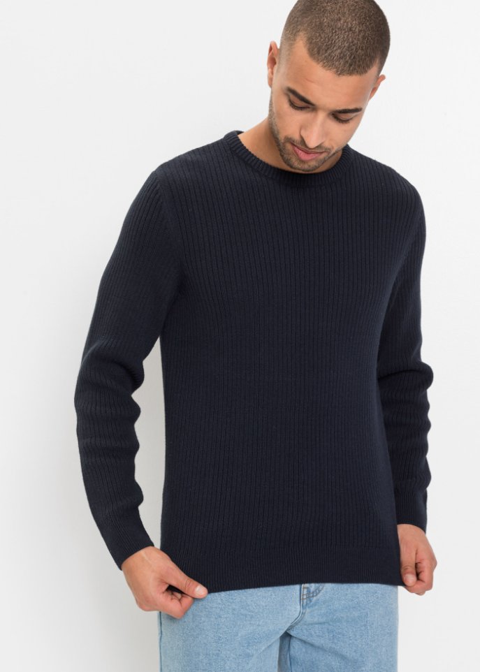 Pullover mit recycelter Baumwolle