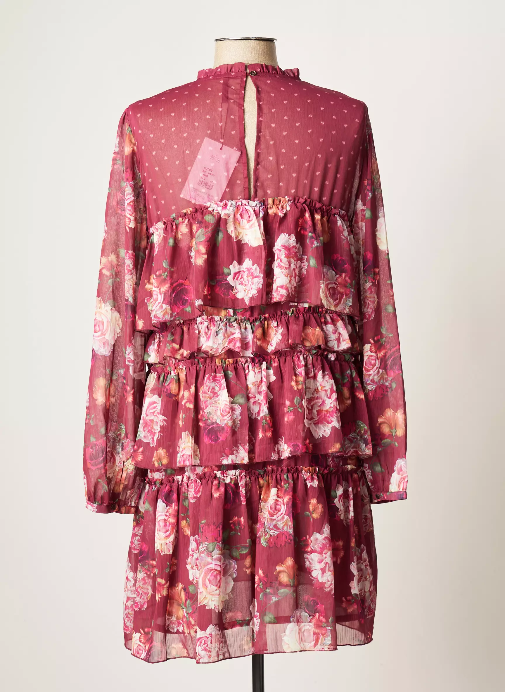 Smash Wear Robes Courtes Femme couleur rouge