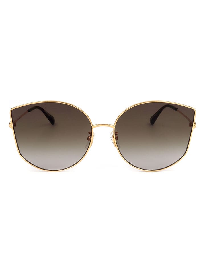 Moschino Damen-Sonnenbrille in Braun/ Gold günstig kaufen 64