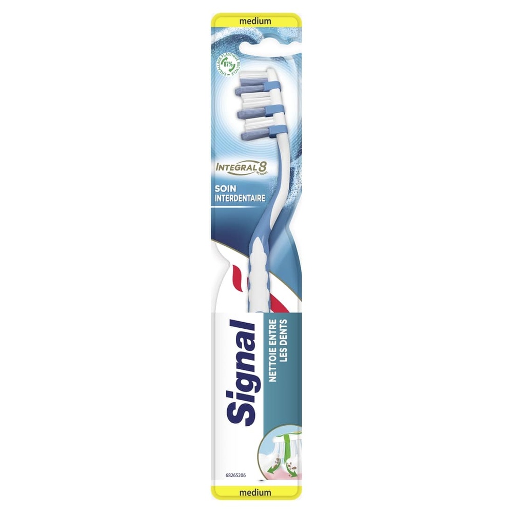 signal SIGNAL Brosse à Dents Integral 8 Soin Interdentaire Medium x1 Brosse à dents