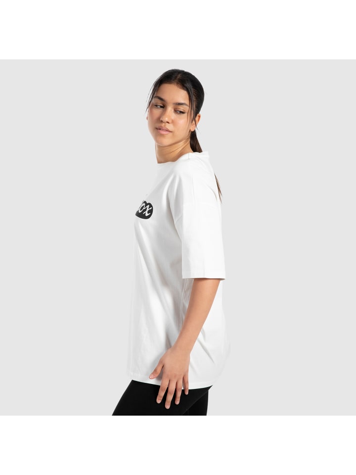 SMILODOX Unisex T-Shirt Macey in Creme günstig kaufen