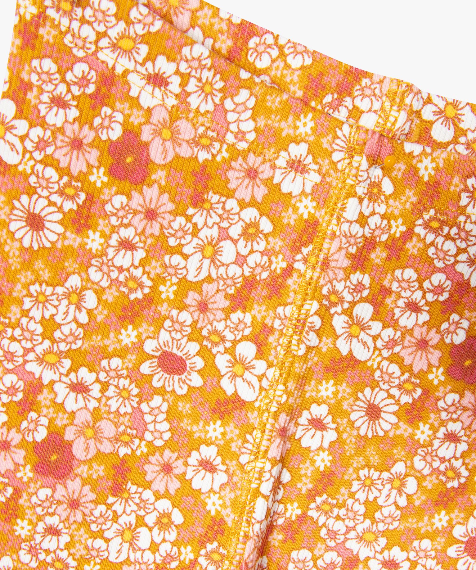 Ensemble 2 pièces sweat brodé et legging fleuri bébé fil... rose | GEMO