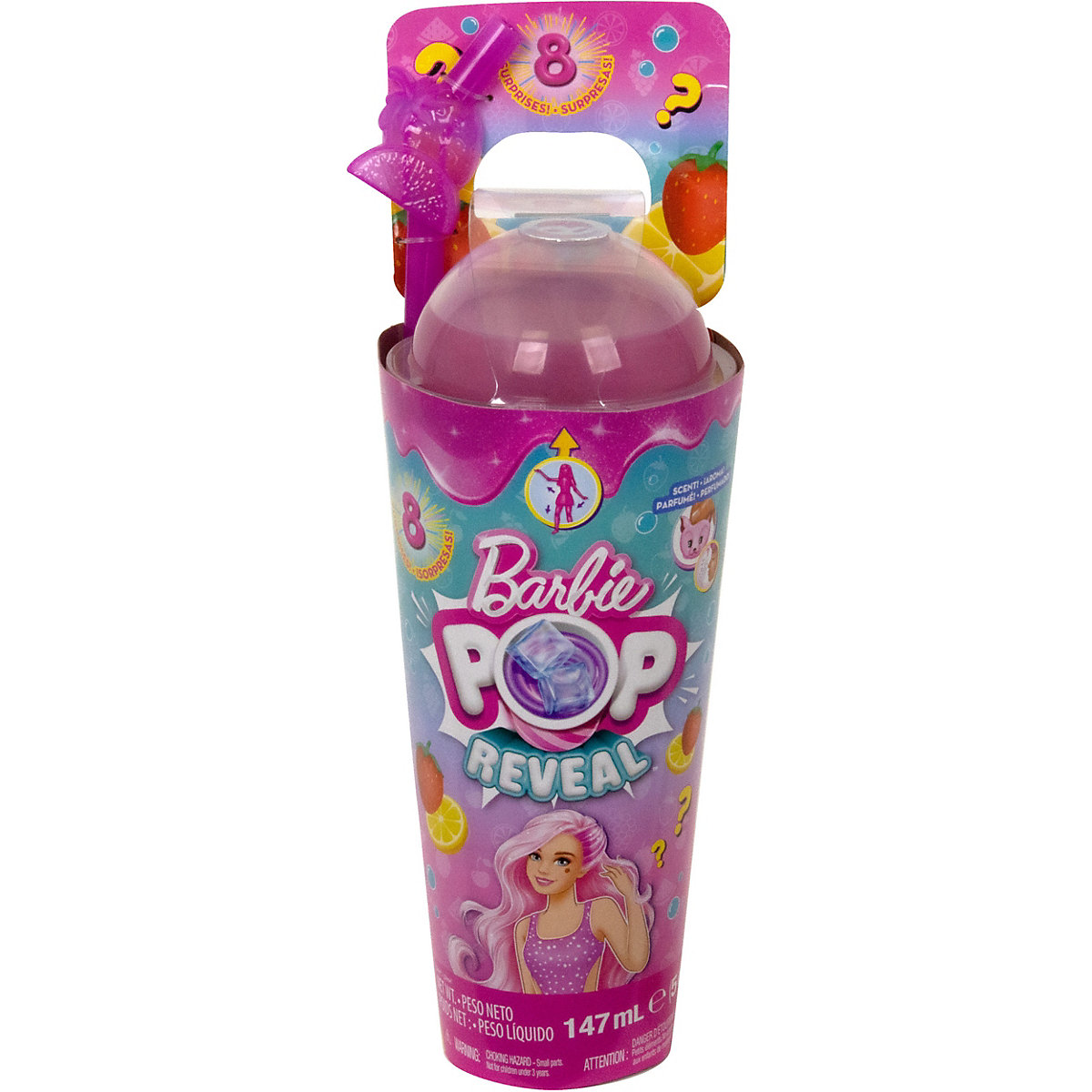 Barbie Pop! Reveal Juicy Fruits Erdbeerlimonade